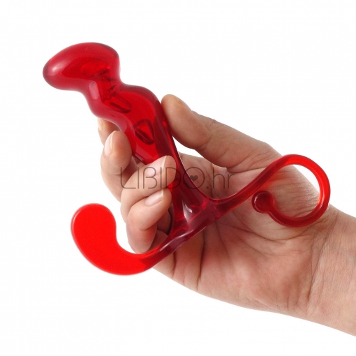 Toy Joy - Power Plug massager prostate, rdeča