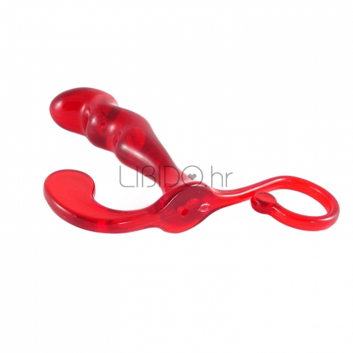 Toy Joy - Power Plug massager prostate, rdeča