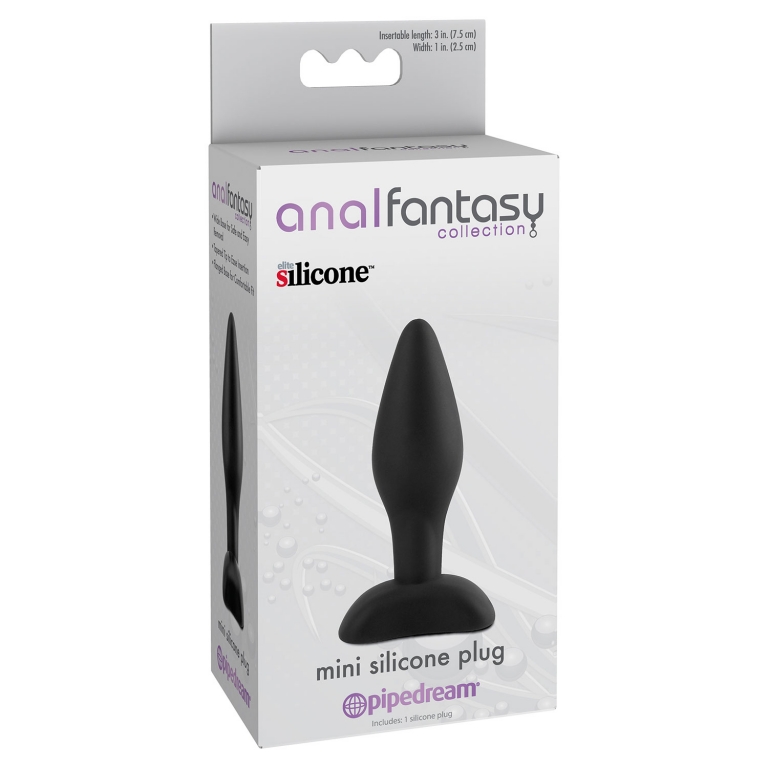 Anal Fantasy – Silikonski Butt Plug, mini