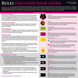 Tease & Please – Discover your Lover