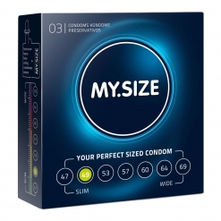 My Size - Kondomi 49 mm, 3 kos
