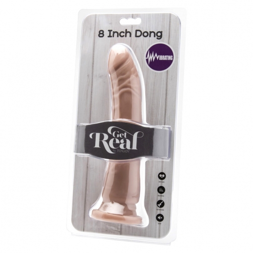 Toy Joy - Vibrating Get Real Dong Slim, 20 cm