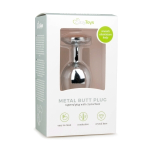 Anal Collection - Metal Butt Plug No. 125 Silver