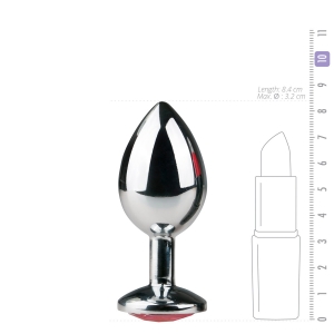 Anal Collection - Metal Butt Plug No. 125 Silver
