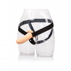 Cal Exotics - Strap-on z režo, 19 cm