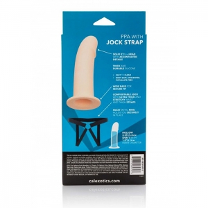 Cal Exotics - Strap-on z režo, 19 cm