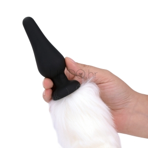 Tailz – White Fox Tail & Ears Set