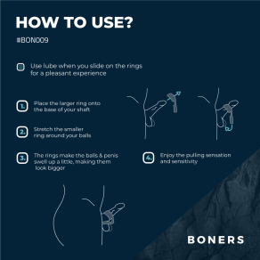 Boners - Cock Ring & Ball Stretcher Boners – Cock Ring & Ball Stretcher