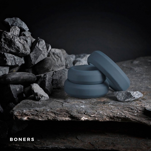 Boners - Cockring Set, 3 kos