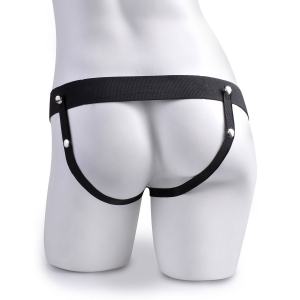 Fetish Fantasy - Squirting Strap-on z režo, 23 cm