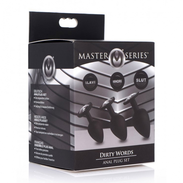 Master Series - Dirty Words Plug Set