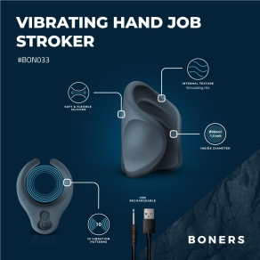 Boners – Vibrating Hand Job Stroker