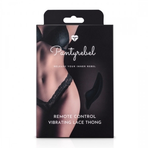 PantyRebel - Vibrirajoče tanga hlačke z daljinskim upravljalnikom