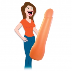 Napihljiv penis, 180 cm