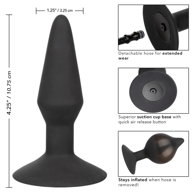 Cal Exotics - Medium Silicone Inflatable Plug