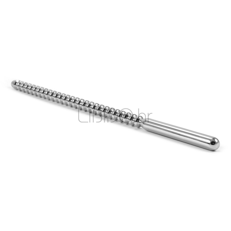 Steel Power Tools – Dip Stick Ribbed – penis plug, 10 mm