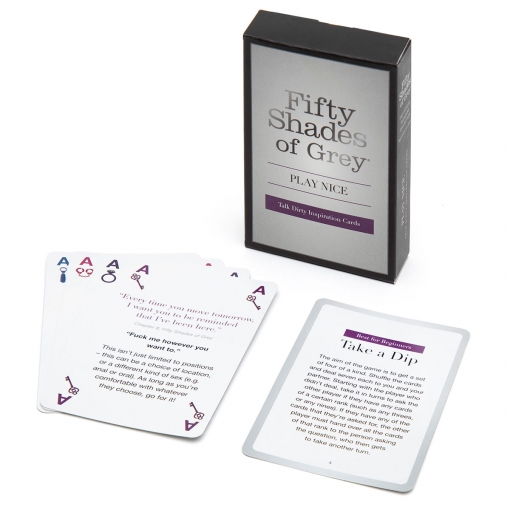 Fifty Shades of Grey – Play Nice Talk Dirty Cards