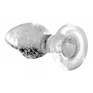 Booty Sparks – Glow-In-The-Dark Glass Plug Small
