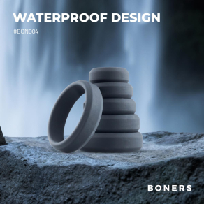 Boners – Wide Cock Ring Set, 6 kom