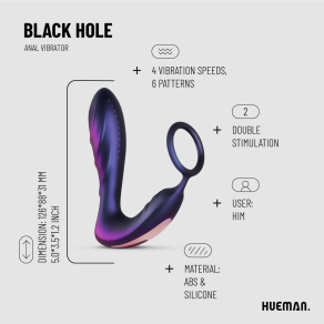 Hueman – Black Hole Anal Vibrator