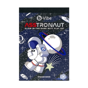 b-Vibe - Asstronaut Glow-in-the-dark Butt Play Set