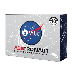 b-Vibe - Asstronaut Glow-in-the-dark Butt Play Set