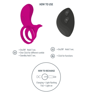 XOCOON - Couples Stimulator Ring
