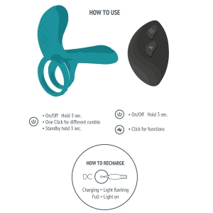 XOCOON - Couples Vibrator Ring