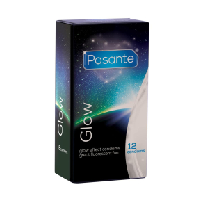 Pasante - Glow in the Dark kondomi, 12 kos