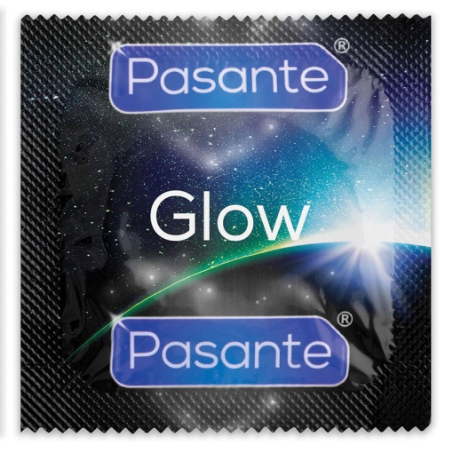 Pasante - Glow in the Dark kondomi, 12 kos