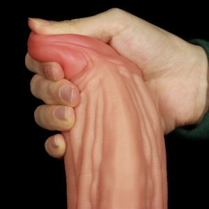 Lovetoy - Dual Layered Silicone Fantasy Dildo No. 2