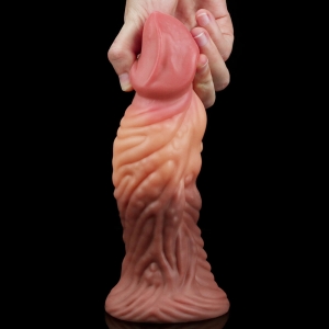 Lovetoy - Dual Layered Silicone Fantasy Dong No. 5