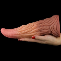Lovetoy - Dual Layered Silicone Fantasy Dong No. 4