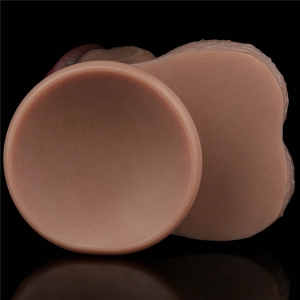 Lovetoy - Dual Layered Silicone Dildo, 33 cm