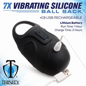 Trinity – Vibrating Silicone Ball Sack