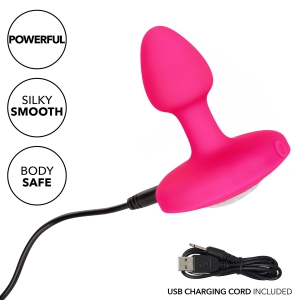 Cal Exotics – Cheeky Gems Vibrating Butt Plug S