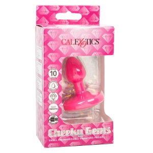 Cal Exotics – Cheeky Gems Vibrating Butt Plug S