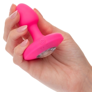 Cal Exotics – Cheeky Gems Vibrating Butt Plug S
