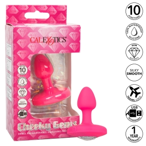 Cal Exotics – Cheeky Gems Vibrating Butt Plug S