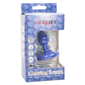 Cal Exotics – Cheeky Gems Vibrating Butt Plug S