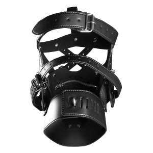 Xtreme – Head Harness, Zip-Up Mouth & Lock