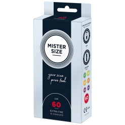 Mister Size - Kondomi 60, 10 kos