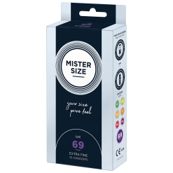 Mister Size - Kondomi 69, 10 kos