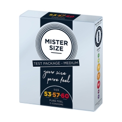Mister Size – Test Package Medium kondomi, 3 kos