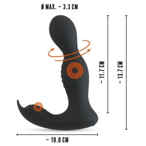 Rebel – RC Rotating & Vibrating Butt Plug