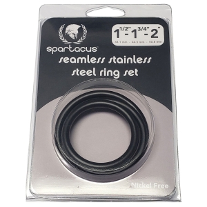 Spartacus – Stainless Steel Ring Set