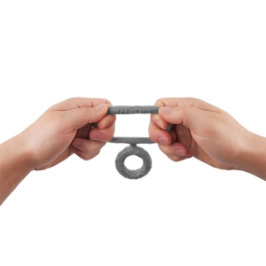 Shaft – Liquid Silicone Double Ring Large