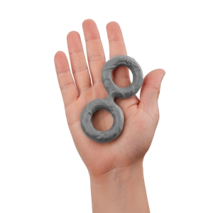 Shaft – Liquid Silicone Double Ring Large