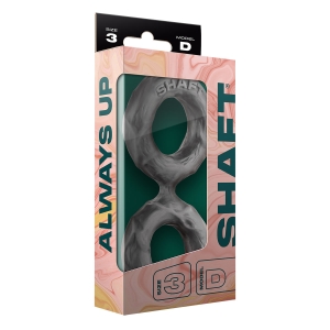 Shaft – Liquid Silicone Double Ring Large