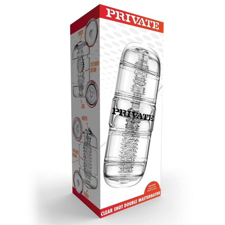 Private – Clear Shot Double Masturbator